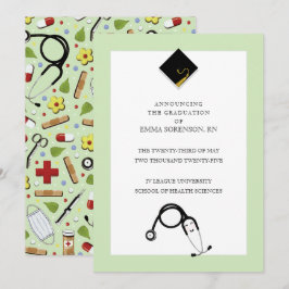 Nurse Studenten-meddelande Inbjudningar