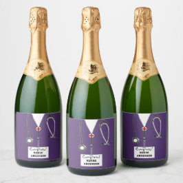 Nurse Studenten Nursing School Sparkling Vin Lab