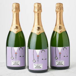 Nurse Studenten Nursing School Sparkling Vin Lab