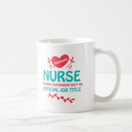 Nurse Superhjälte Mugg