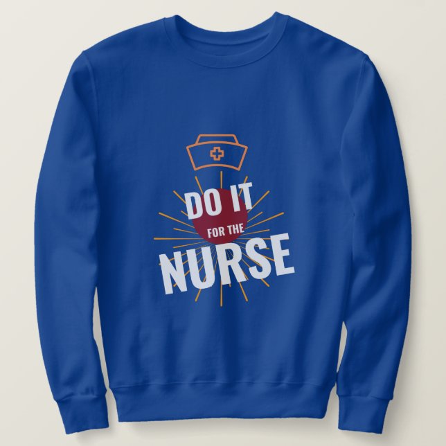 NURSE SWEATSHIRT (Design framsida)