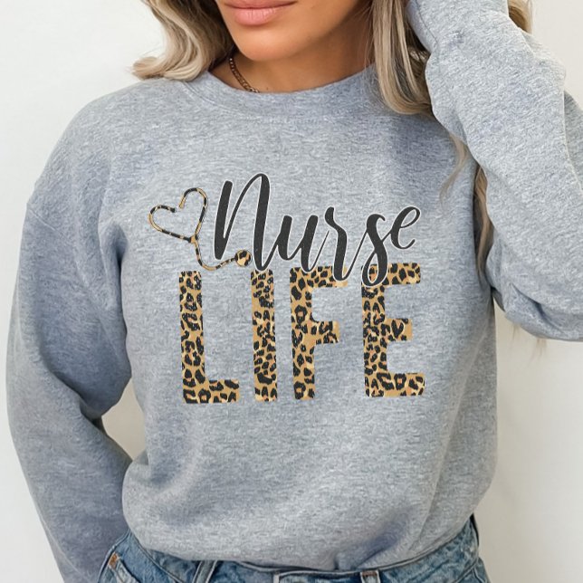 Nurse Sweatshirt, sjuksköterska Life T Shirt (Skapare uppladdad)