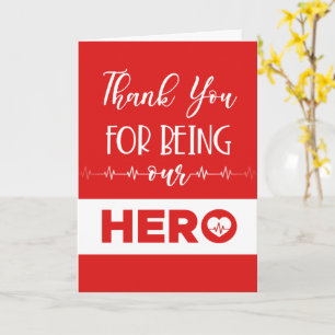 Nurse Tack Doktor Hero Kort