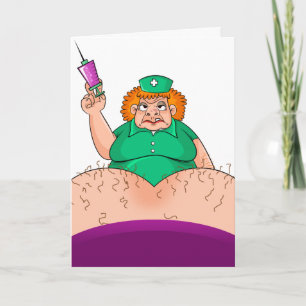Nurse Tack Funny Nurses (sjuksköterskor med sjuksk Kort