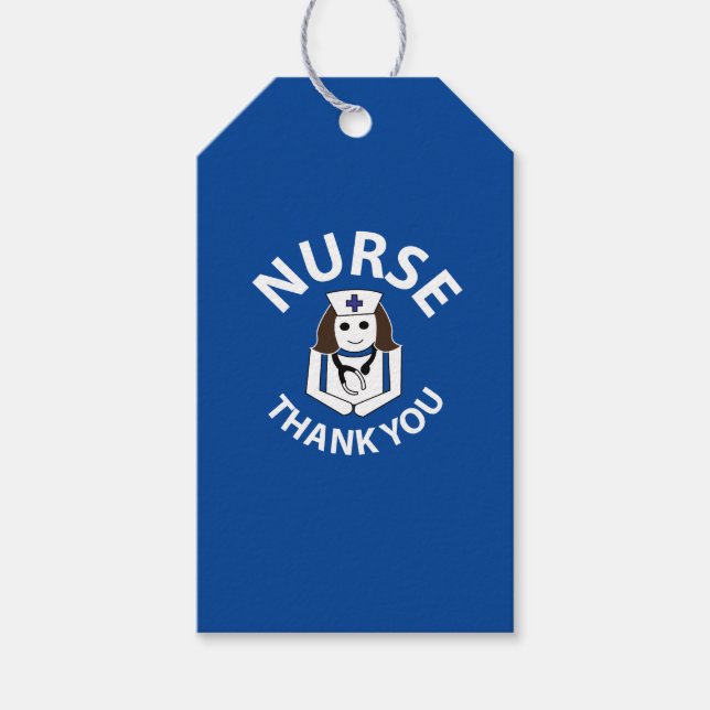 Nurse Tack Nurse Presentetikett (Framsidan)