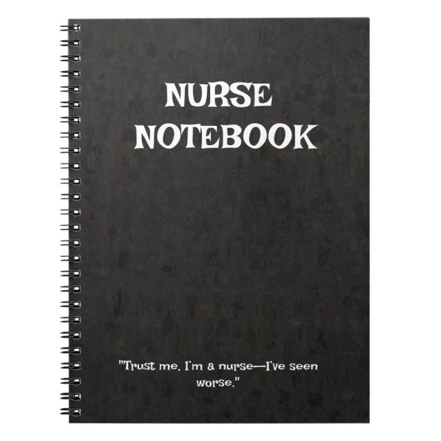 Nurse-Thned Anteckningsbok (Framsidan)
