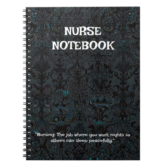 Nurse-Thned Anteckningsbok (Framsidan)