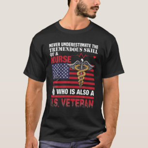 Nurse U.S. Veteran T Shirt