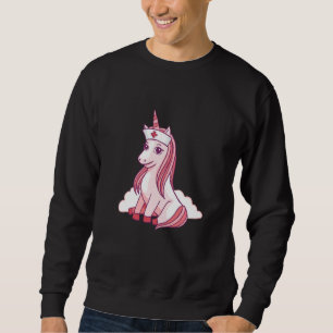 Nurse Unicorn Nursicorn Lång Ärmad Tröja