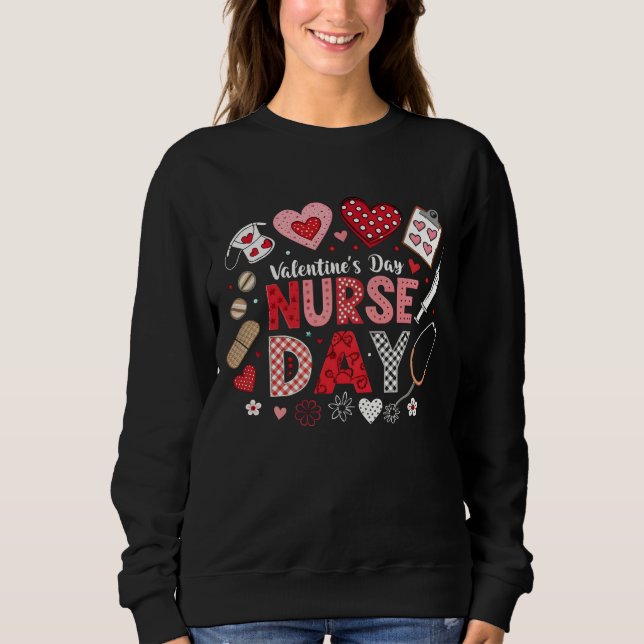 Nurse Valentindagen T Shirt (Framsida)
