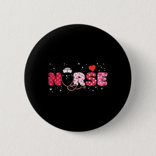 Nurse Valentines day Valentine SCrub Top Women Scr Knapp