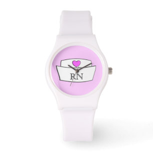 Nurse Watch Nurse Cap RN Armbandsur