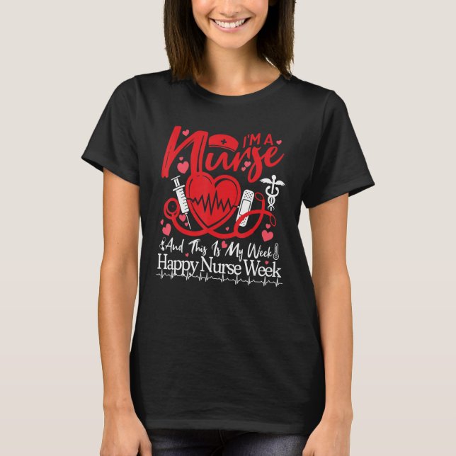 Nurse Week Gifts 2023 For Coworkers Nurse Apprecia T Shirt (Framsida)