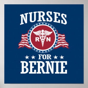 NURSER FÖR BERNIE SANDERS POSTER