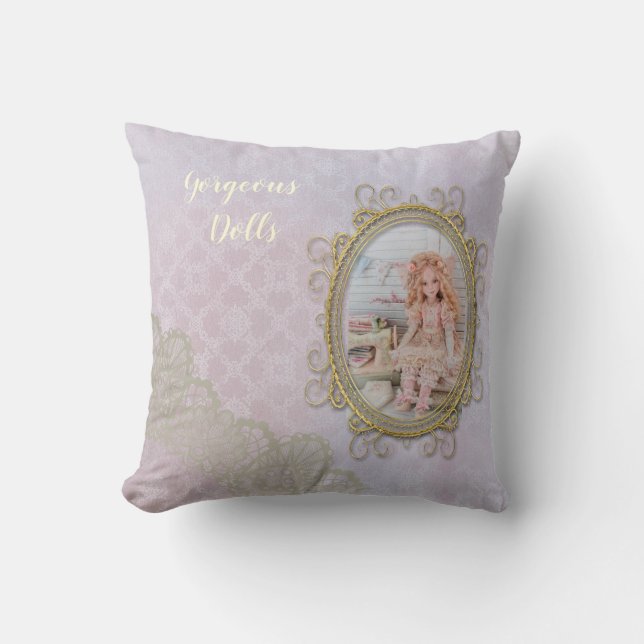 Nurseri Decorative Pillows for Girl Kudde (Framsida)