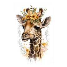 Nursery Bilder of Animals: Giraffe