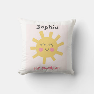 Nursery\Kids Sol Personlig Sunshine Anpassningsbar Kudde