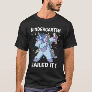 Nursery Nails it Polka Dot Unicorn Studenten Cer T Shirt