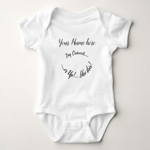 Nursery namn Baby romper t-Shirt One-biet