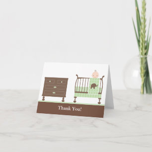 Nursery (Neutralt) Tack Kort