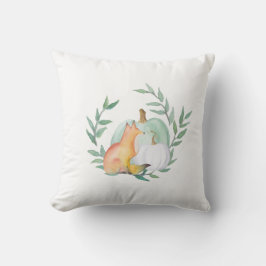 Nursery Pillows Gender Neutral Fox Kudde