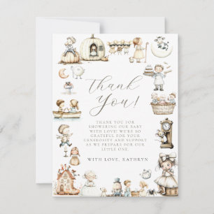 Nursery Rhyme Baby Shower Tack Kort