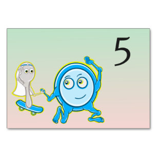 Nursery Rhyme Bröllop Bordsnummer