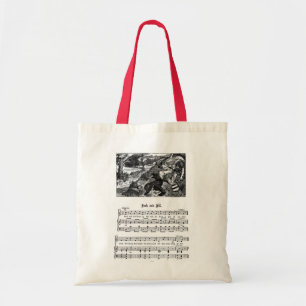 Nursery Rhyme Jack och Jill Bag Tygkasse