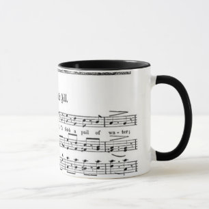 Nursery Rhyme Jack och Jill Mugg