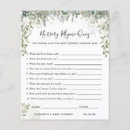 Nursery Rhyme Quiz | Barnstödsspel