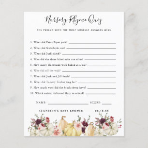 Nursery Rhyme Quiz   Barnstödsspel