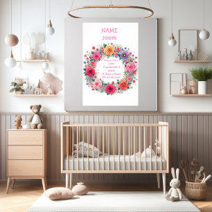 Nursery rhyme "Ring a Ring O Ro" personaliserar Poster