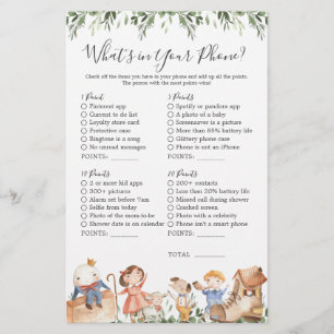 Nursery Rhymes Baby Shower What in Your Mobil