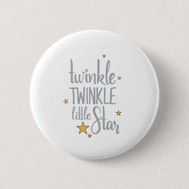 Nursery Rhymes Image Twinkle Twinkle Little Design Knapp (Framsida)