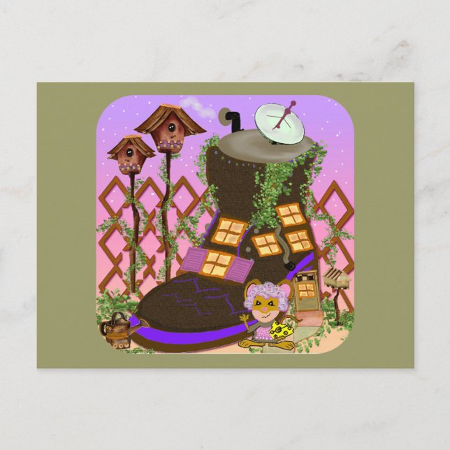 Nursery Rhymes Vykort (Framsida)