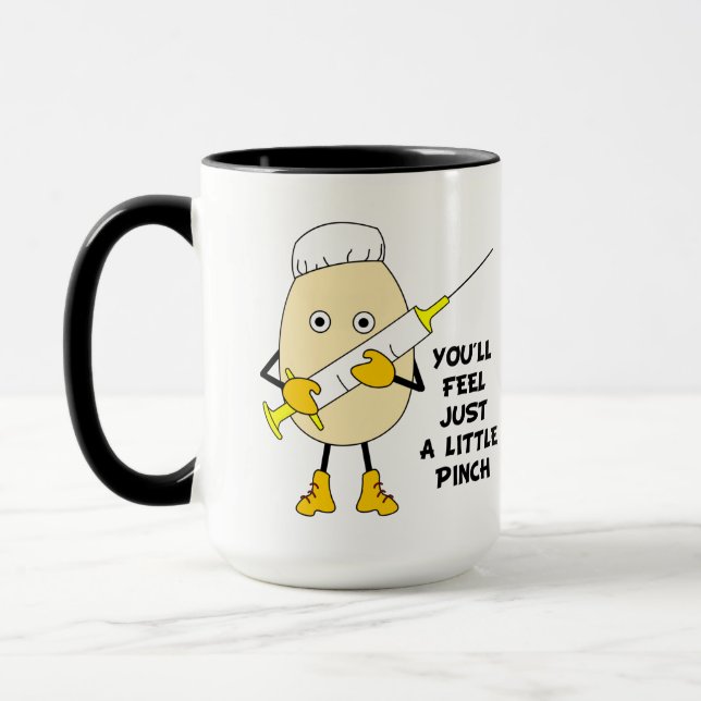 Nurses lilla Pinch Mugg (Vänster)