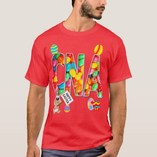 Nurses Påsk Jellyböna CNA T Shirt