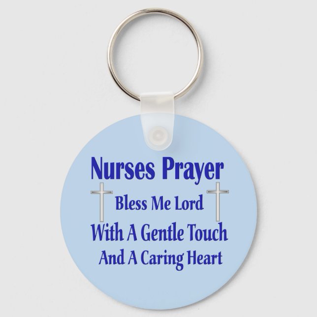 Nurses Prayer Nyckelring (Framsida)