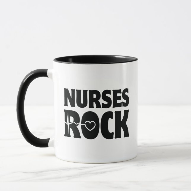 Nurses Sten Coffee Mugg (Vänster)