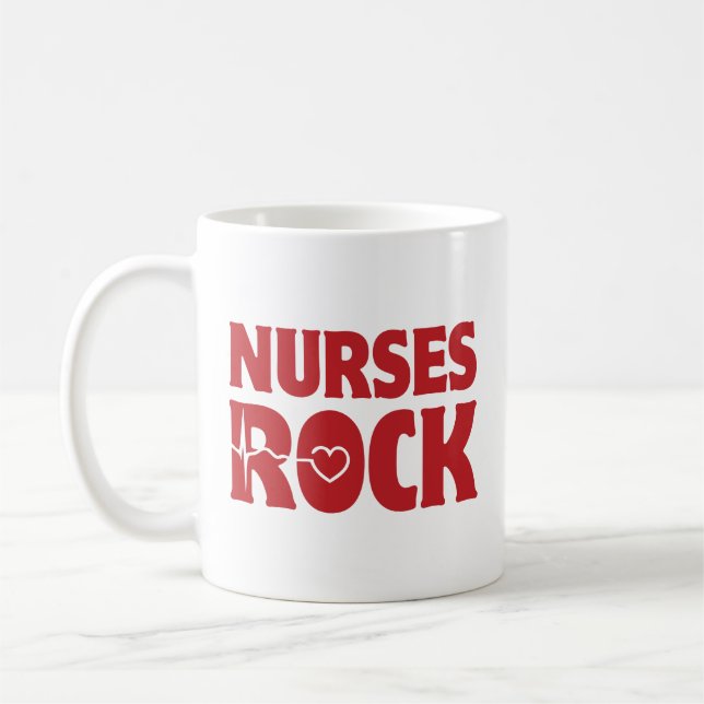 Nurses Sten Coffee Mugg (Vänster)