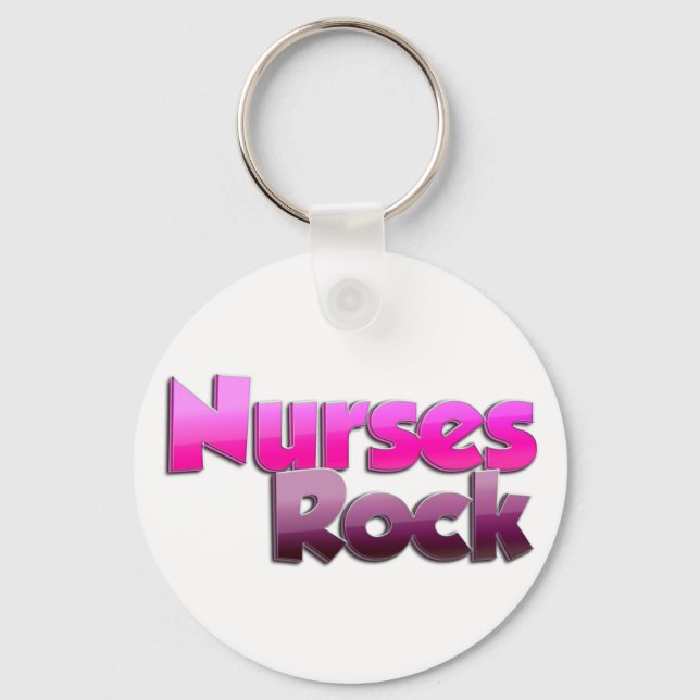 Nurses Sten Keychain Nyckelring (Framsida)