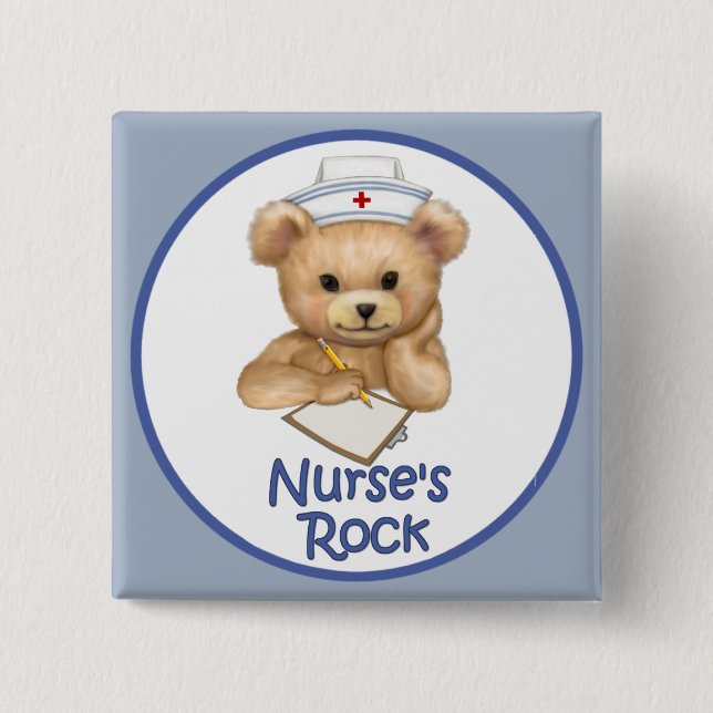 Nurses Sten Knapp (Framsida)