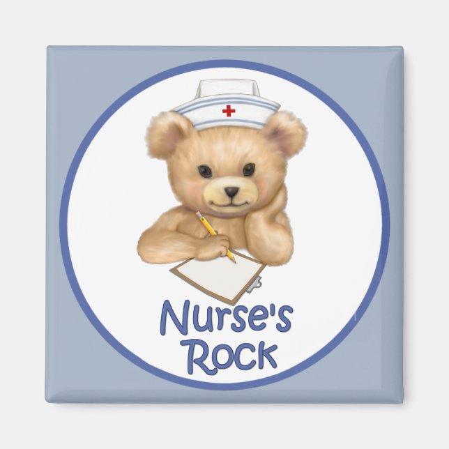 Nurses Sten Magnet (Framsidan)