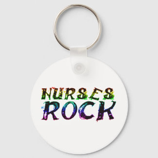 NURSES STEN MED FÄRG NYCKELRING