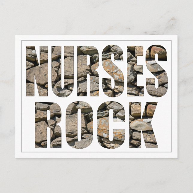 NURSES STEN POSTCARD VYKORT (Framsida)