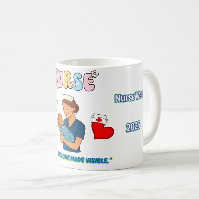 Nurses Week 2025 Kaffemugg (Framsida höger)