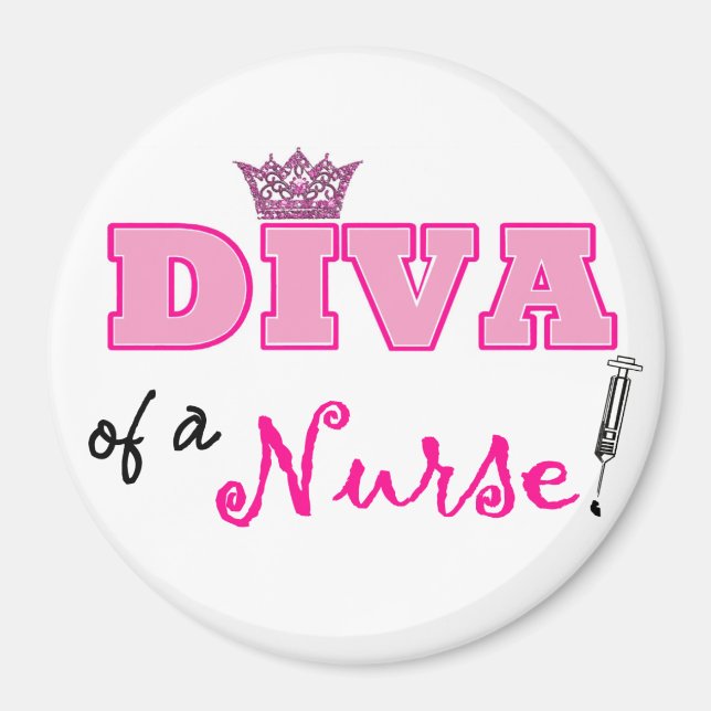 NURSEtude/Diva of a Nurse! Magnet (Framsidan)