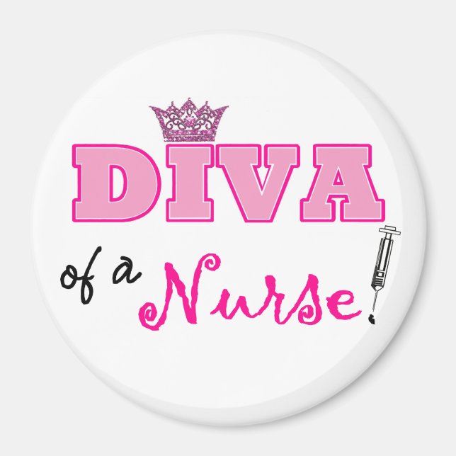 NURSEtude/Diva of a Nurse! Magnet (Framsidan)
