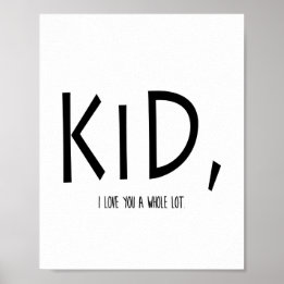 Nursey Decor | Spelrumsdekaler Poster
