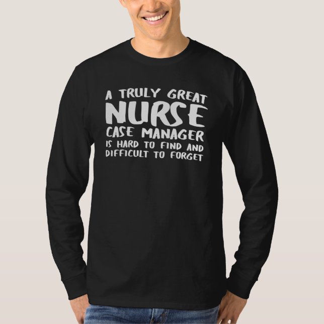 Nursing Care Coordinator Nurse Organizer Nurse Cas T Shirt (Framsida)